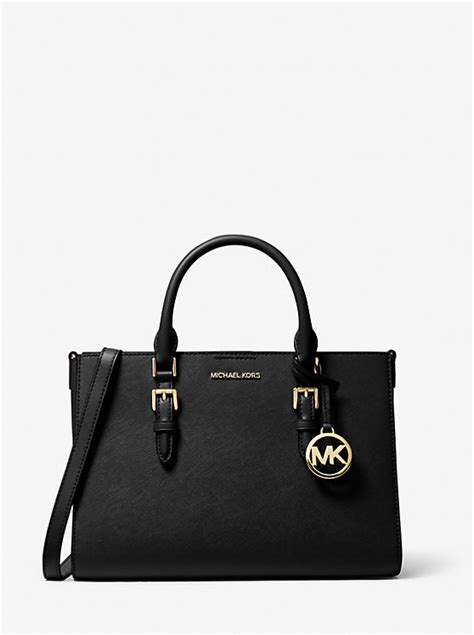 michael kors medium saffiano hamilton|Charlotte Medium Saffiano Leather 2.